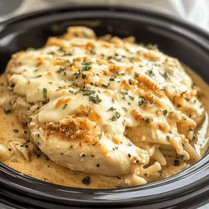 This 4 Ingredient Crockpot Garlic Parm Chicken is your new go-to for a simple, flavorful dinner! With tender chicken soaked in a creamy garlic parmesan sauce, it's perfect for busy weeknights. Enjoy it over pasta, rice, or even on its own! Save this recipe to impress your family with minimal effort. Perfect for busy moms or anyone seeking an easy meal solution!