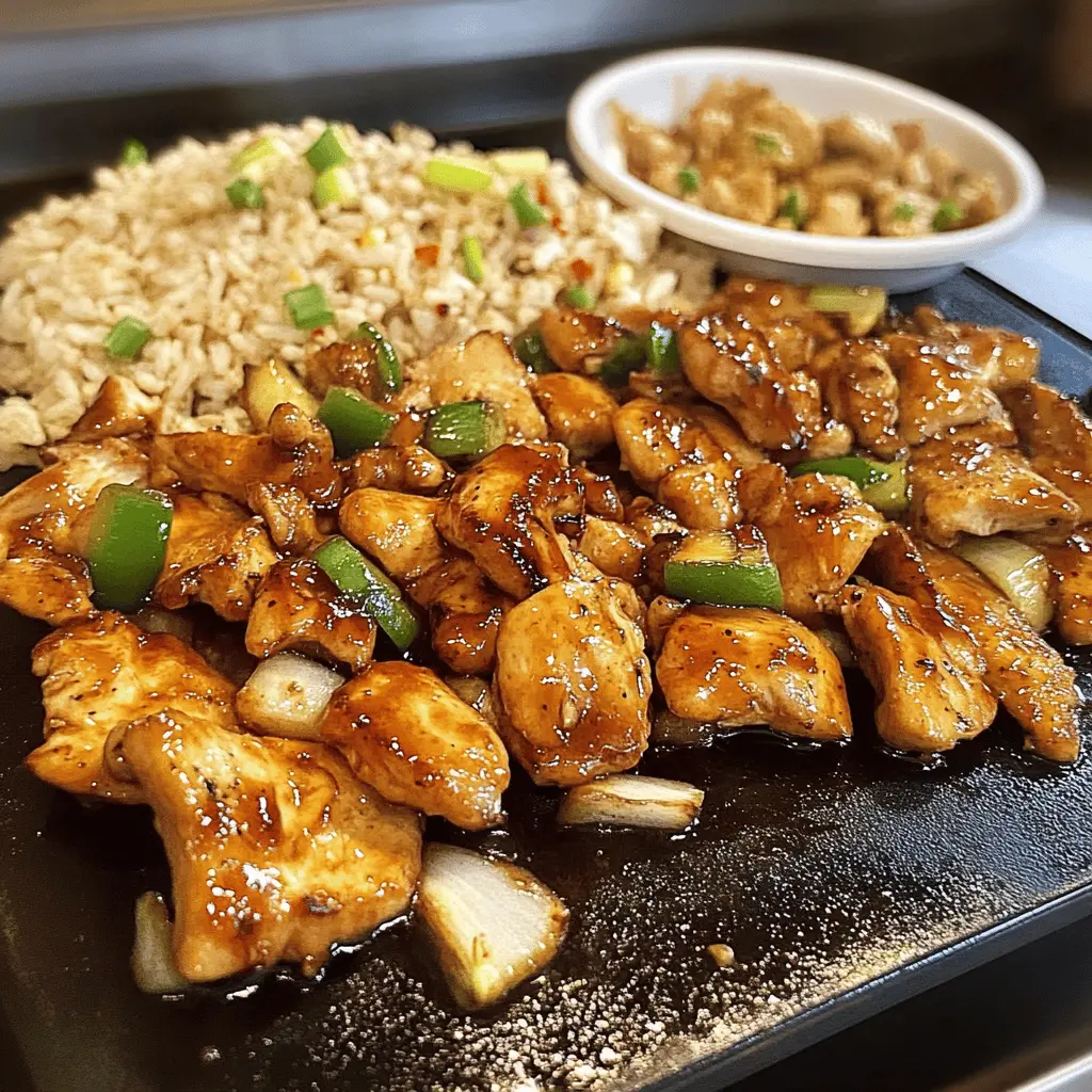 Fire up your griddle for a delicious night in with this Blackstone Hibachi Chicken recipe! Juicy chicken marinated in tasty soy sauce, ginger, and garlic brings a burst of flavor to your dinner. Perfect for family gatherings or a fun date night, this crowd-pleaser is easy to whip up and sure to impress. Save this recipe for your next cookout adventure!