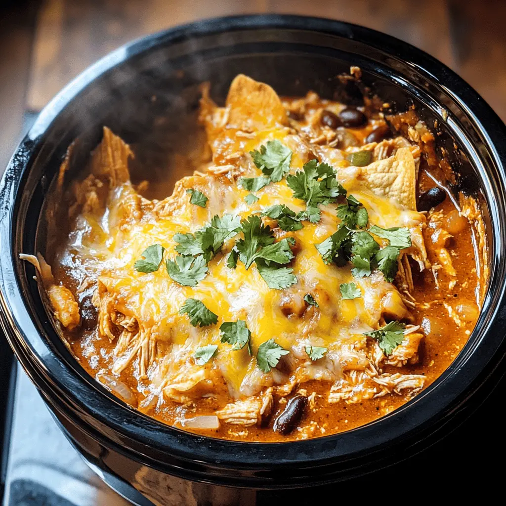 Looking for an easy weeknight dinner? This Chicken Enchilada Crock Pot Meal is packed with flavor and made with tender chicken, zesty enchilada sauce, and gooey cheese. Perfect for busy days, just set it and forget it! Save this recipe for your next family gathering or cozy night in!