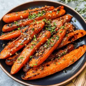 Sweet and smoky, these Grilled Carrots with Honey Brown Sugar Glaze are the perfect side dish! Featuring tender carrots tossed in a flavorful glaze that balances sweetness and earthiness, they are a hit at any BBQ or gathering. Save this recipe now for a deliciously simple way to elevate your meals!