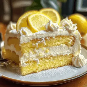 Light and refreshing, this Italian Lemon Cream Cake is the perfect dessert for any celebration! With layers of fluffy lemon sponge and rich cream, it brings a burst of sunshine to your table. It's easy to make and sure to impress your guests. Save this recipe for your next gathering or family dinner – they'll be asking for seconds!