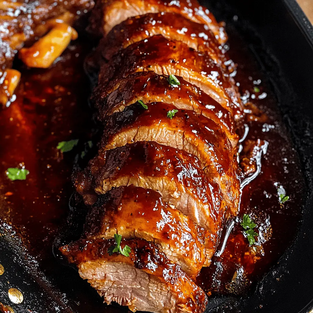 This Oven Baked BBQ Pork Tenderloin is the perfect blend of tangy and sweet flavors, making dinner a hit! With tender meat coated in a rich, homemade BBQ sauce, it’s easy to prepare and sure to impress your family and friends. Save this recipe for your next gathering or cozy family dinner!