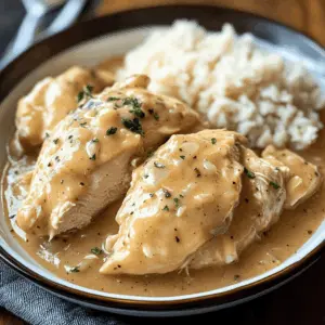 Make weeknight dinners a breeze with this Slow Cooker Chicken and Gravy! Tender chicken simmered in rich, flavorful gravy makes this dish a crowd-pleaser. Perfect served over rice or mashed potatoes, it's comfort food at its finest. Save this recipe for easy meal prep or cozy family gatherings!