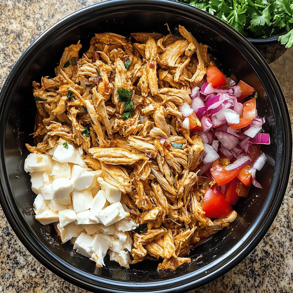 Juicy and flavorful, this Slow Cooker Chicken Shawarma is a must-try! Tender chicken infused with Middle Eastern spices creates a delicious meal that’s perfect for weeknight dinners or gatherings. Serve it in warm pita, topped with fresh veggies and tangy sauce. Save this recipe for an easy, crowd-pleasing dish anytime you crave something special!