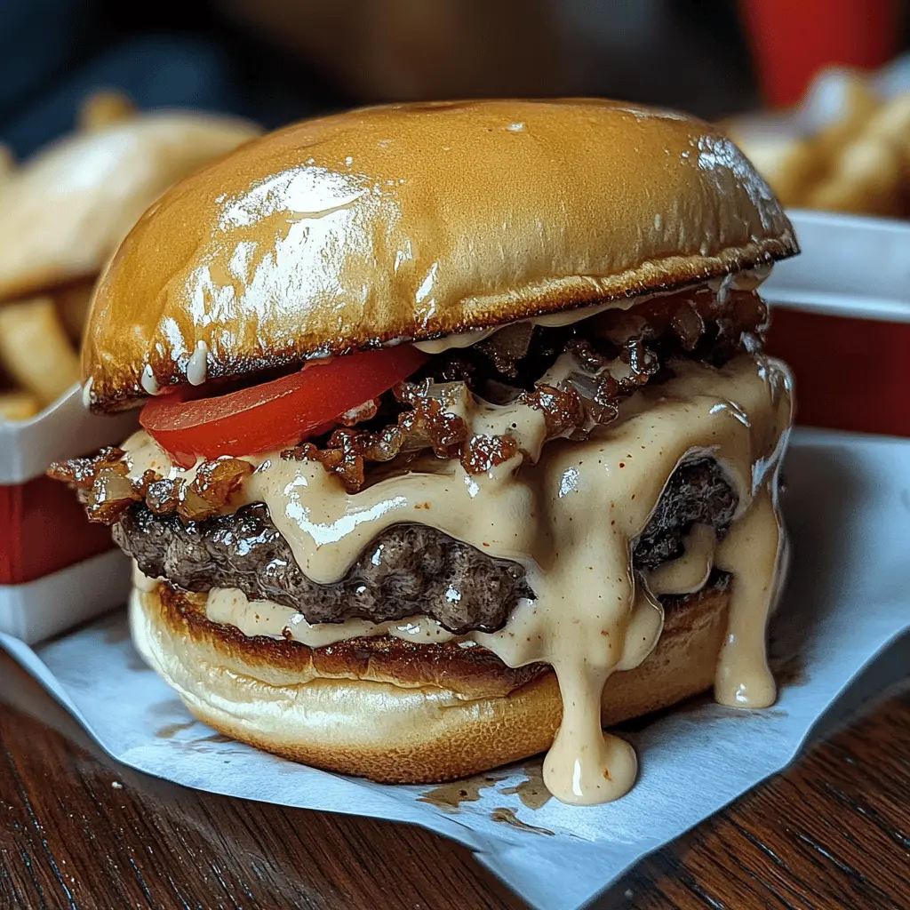 Juicy smash burgers topped with creamy baconnaise sauce are the ultimate comfort food! Made with crispy bacon bits and a delightful blend of flavors, these burgers are a game changer for your next cookout. Perfect for sharing with friends or a family gathering, don’t forget to save this recipe for a delicious weekend treat!