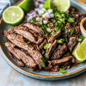 Get ready for the juiciest and most flavorful carne asada you’ve ever made! This recipe combines tender marinated beef with zesty lime and earthy spices, perfect for tacos or a hearty meal. Save this for your next cookout or family gathering—everyone will love the rich flavors! 🌮🔥