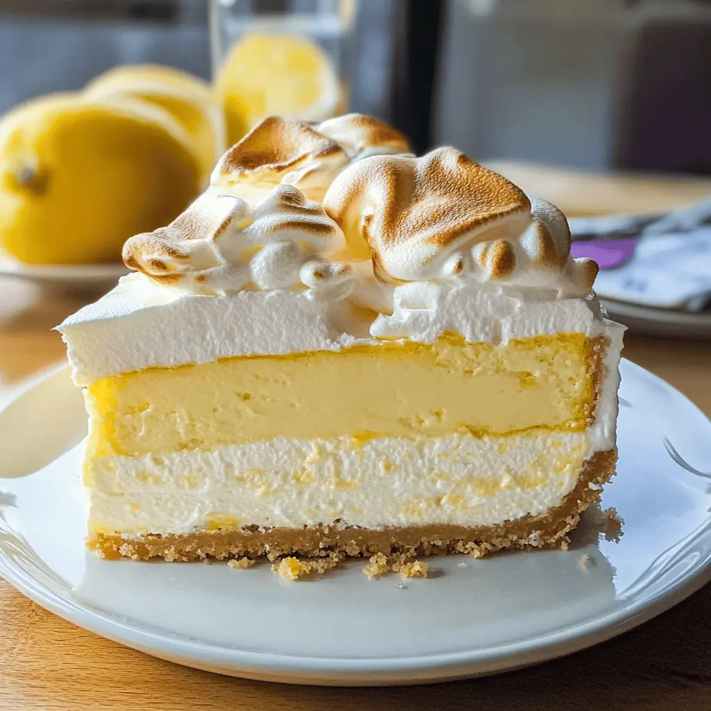 Brighten your dessert table with this delightful Triple Lemon Meringue Cheesecake! Enjoy layers of smooth lemon cheesecake, topped with fluffy meringue and a zesty lemon curd. Perfect for spring gatherings or a refreshing treat any time. Don’t forget to save this recipe for a burst of citrusy goodness that everyone will love!