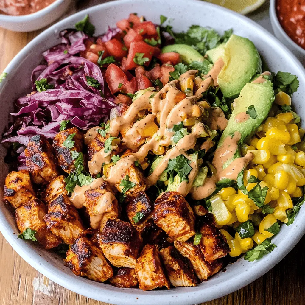 Easy Spicy Southwest Chicken Salad Recipe