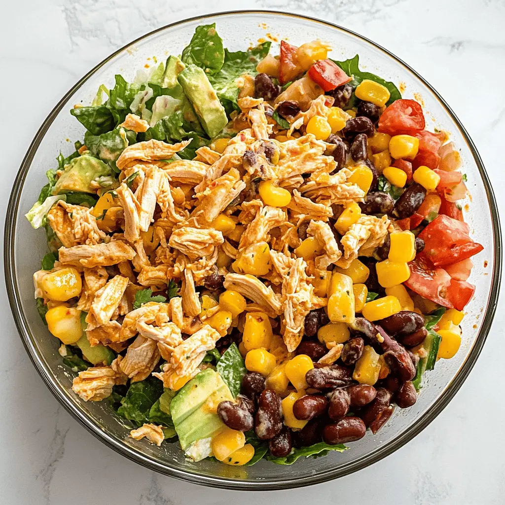 Easy Southwest Chicken Salad Recipe