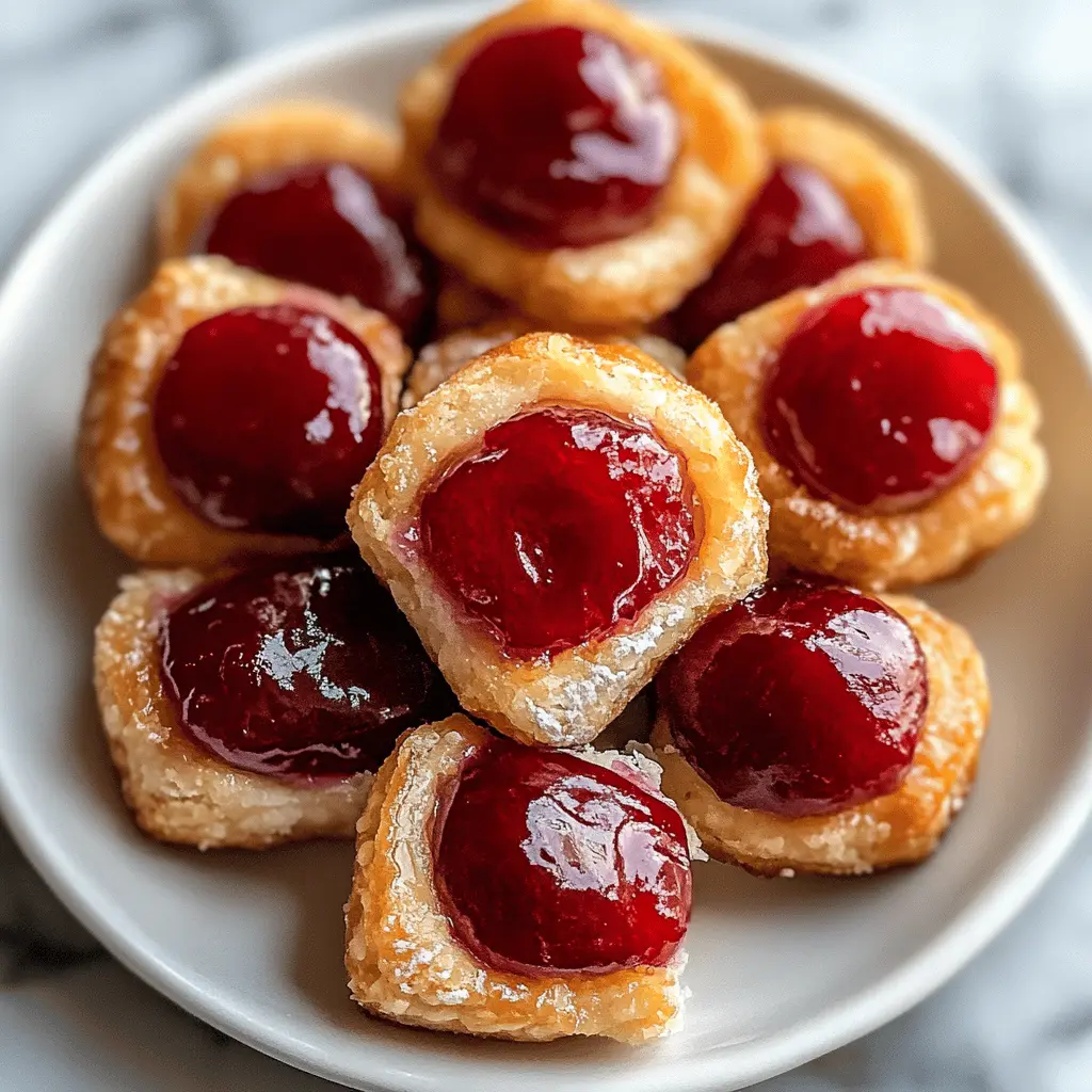 Easy Cherry Pie Bites Recipe