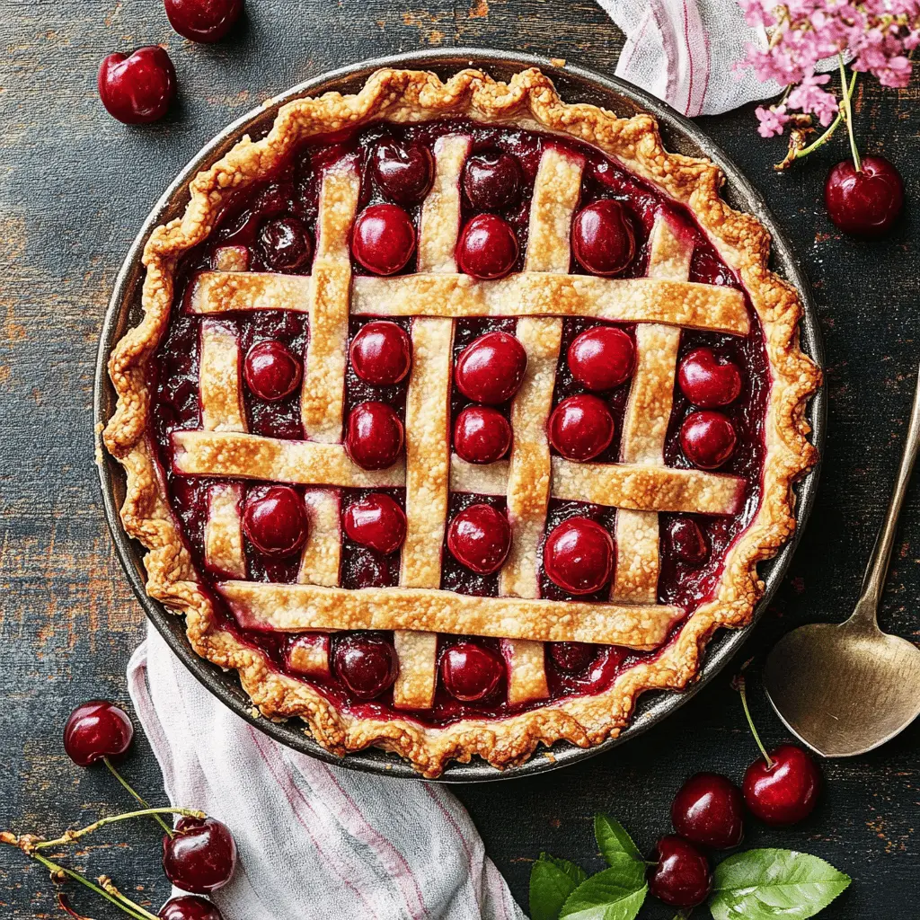 Best Easy Homemade Cherry Pie Recipe