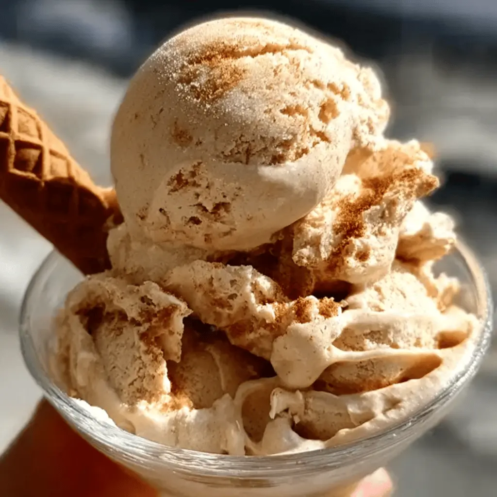 Easy Brown Sugar Cinnamon Ice Cream Recipe