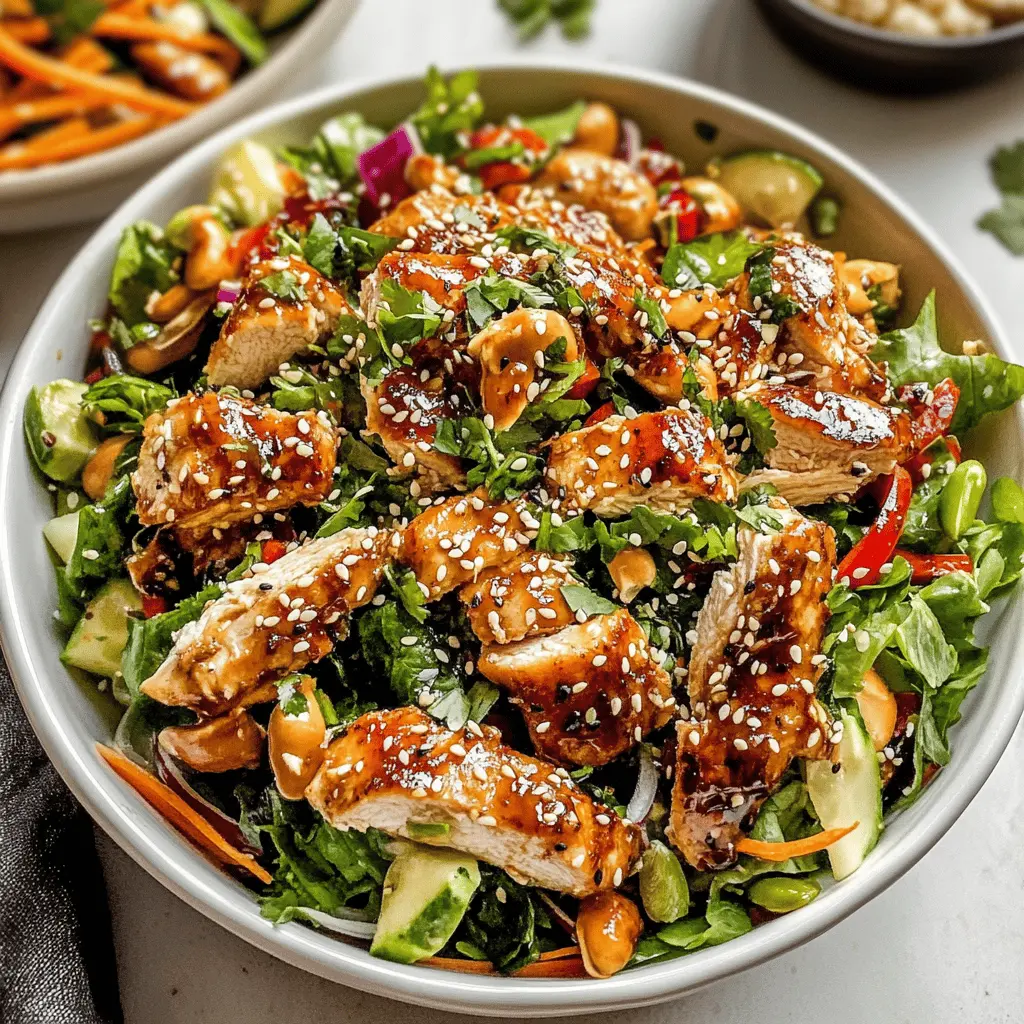 Easy Sesame Chicken Salad Recipe