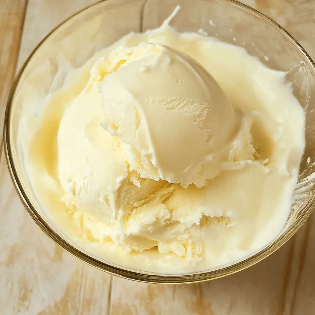 Easy Homemade Vanilla Ice Cream Recipe