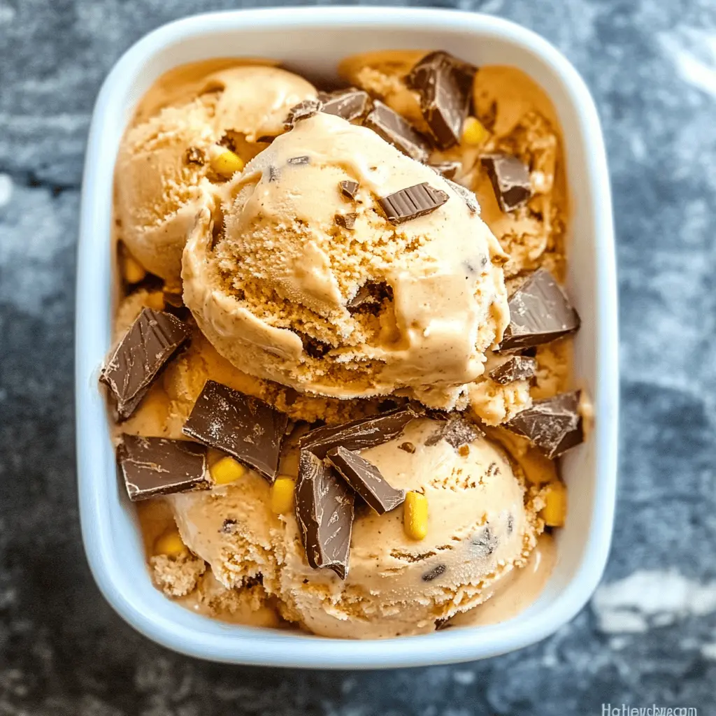 Easy Homemade Butterfinger Ice Cream Recipe