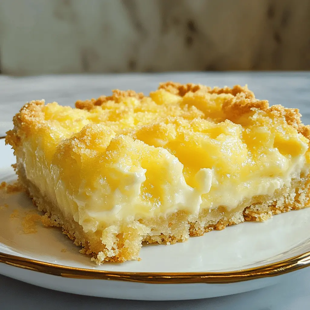Easy Tangy Lemon Cream Cheese Dump Cake With Buttery Crust