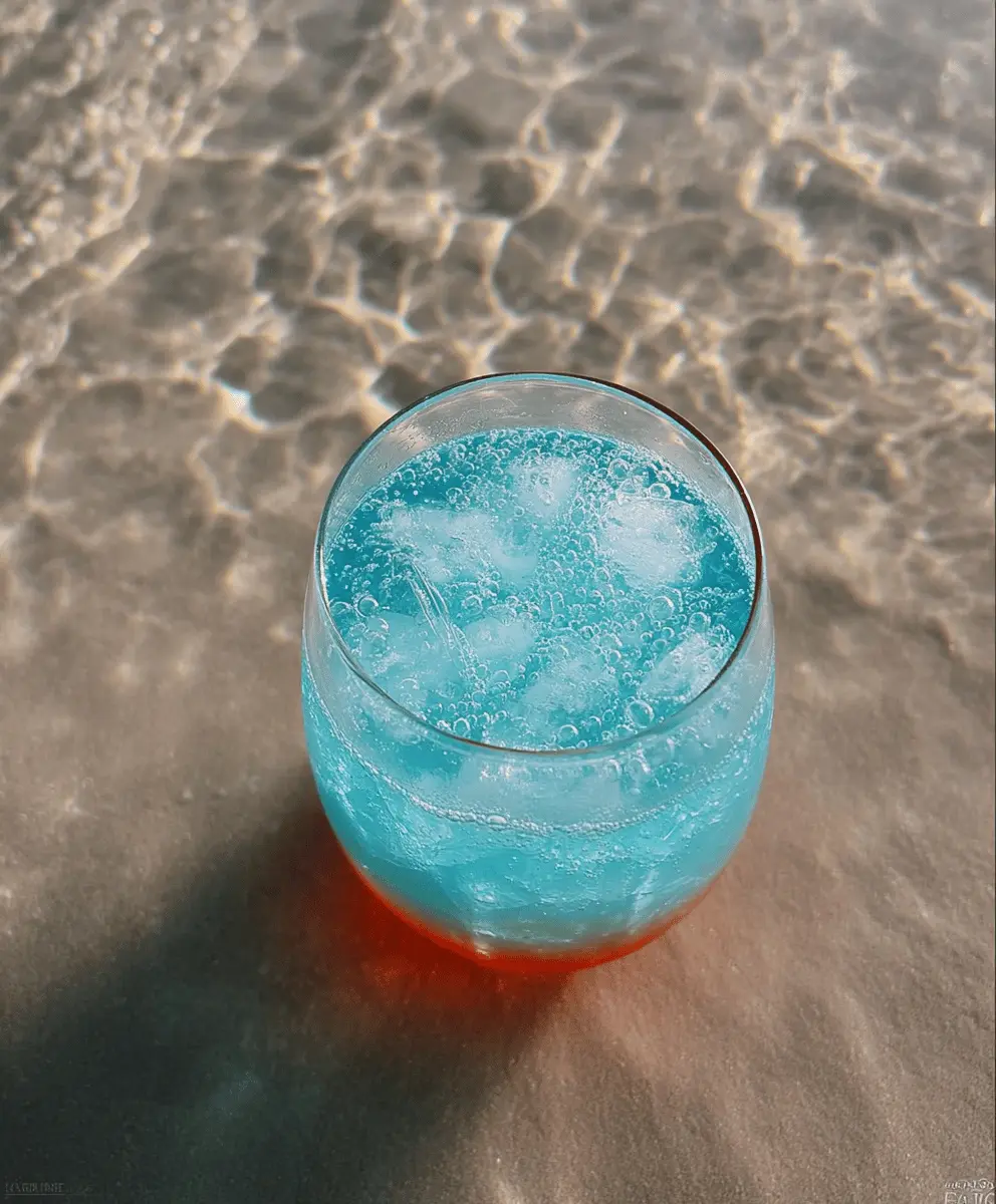 Refreshing Beach Water Cocktail Recipe