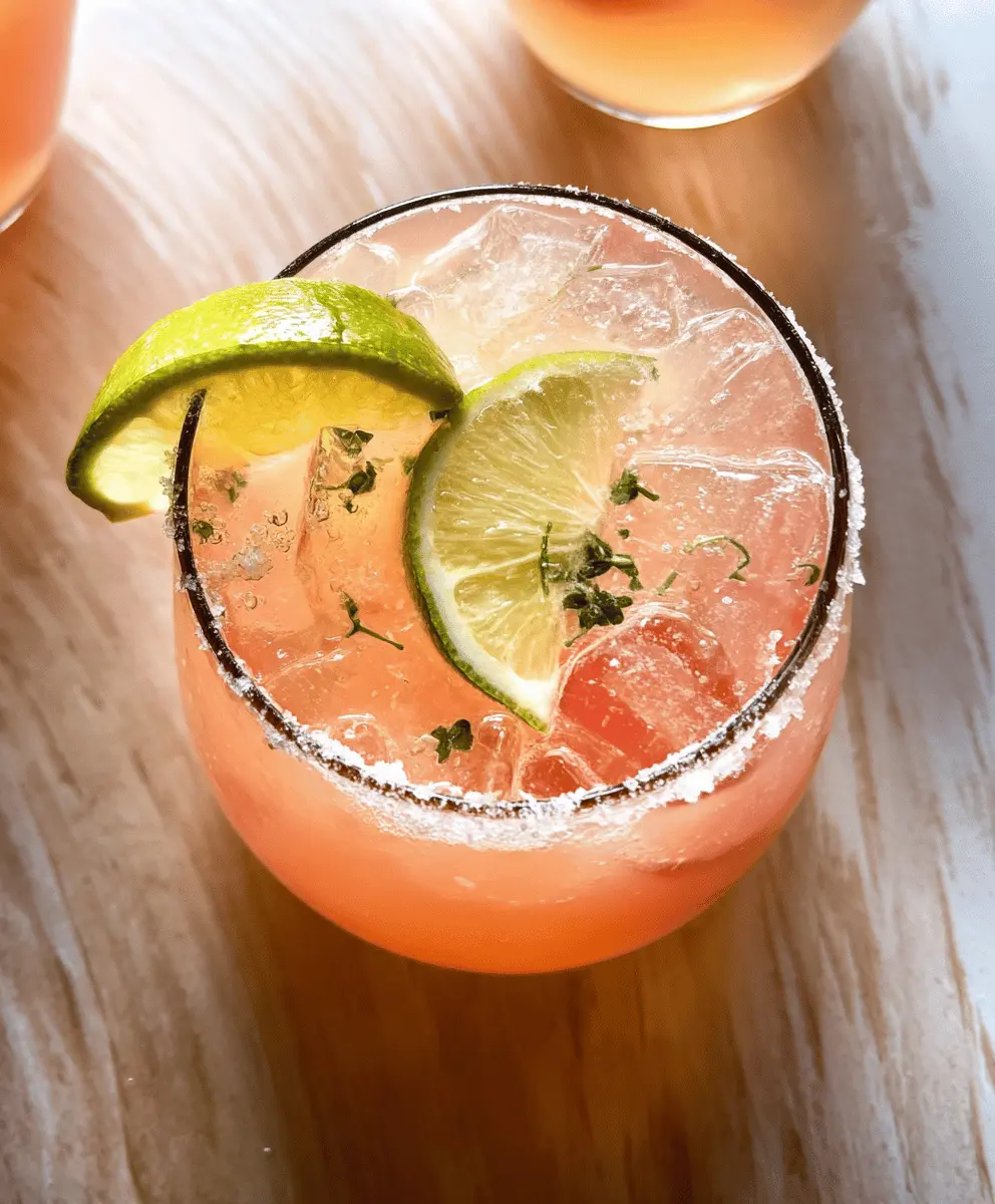 Easy Paloma Cocktail Recipe for Summer