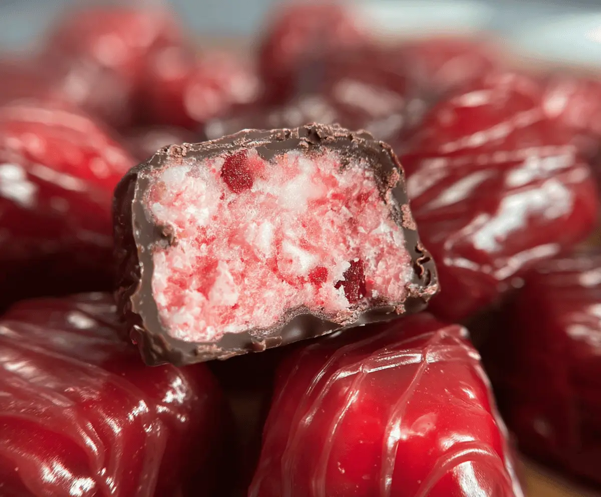 Easy Homemade Cherry Mash Candy Recipe