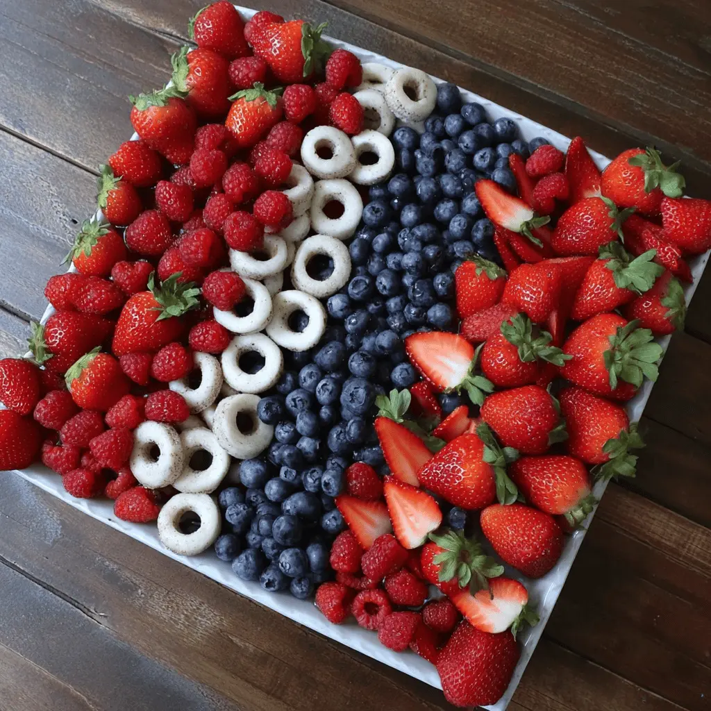 Easy 4th of July Fruit Platter Ideas