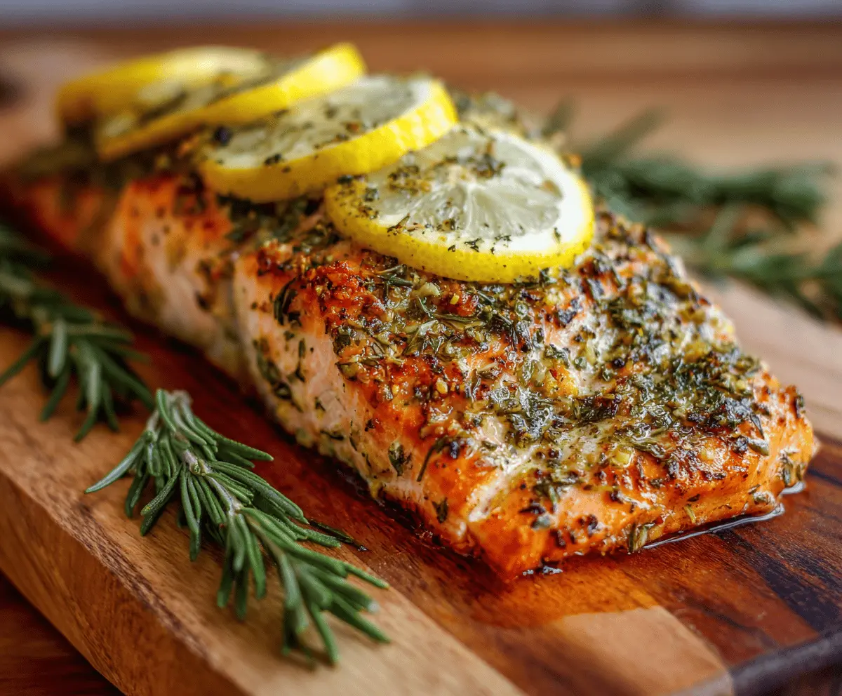 Lemon Herb Salmon Fillet