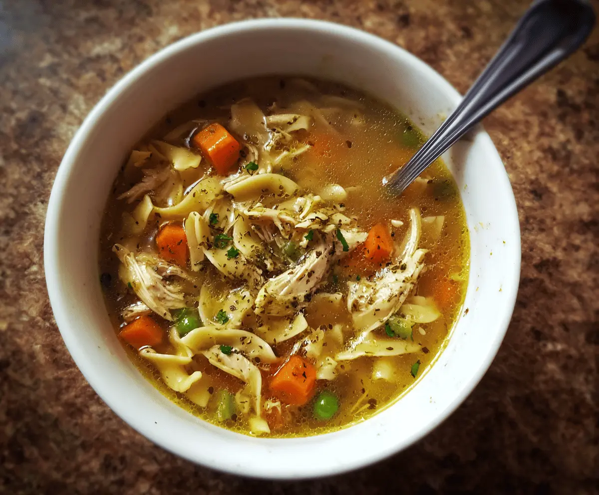 Chicken Noodle Soup