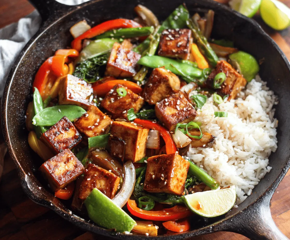 Vegan Stir-Fry with Tofu
