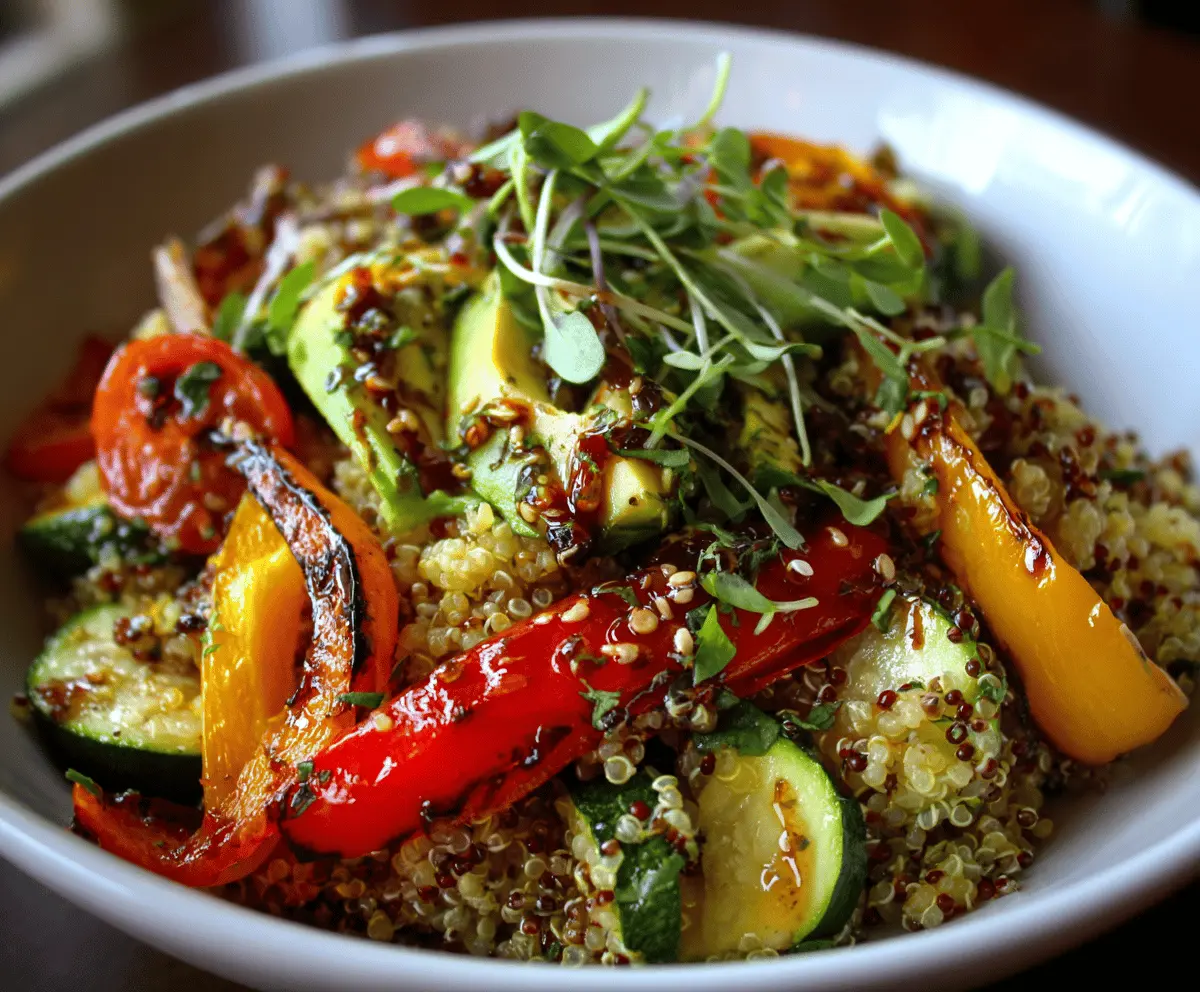 Quinoa and Veggie Salad
