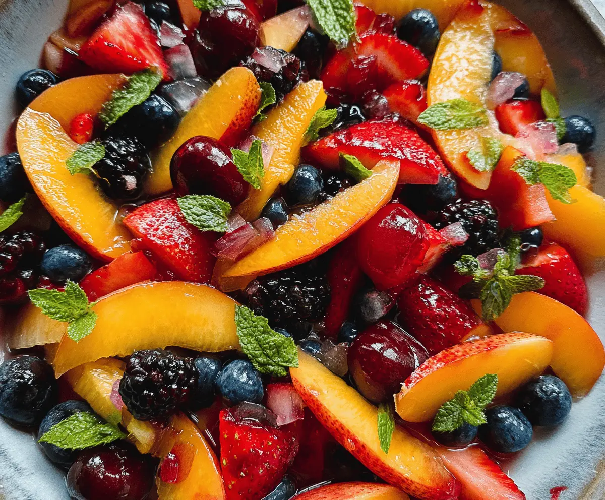 Fresh and Easy Summer Fruit Salad Recipe