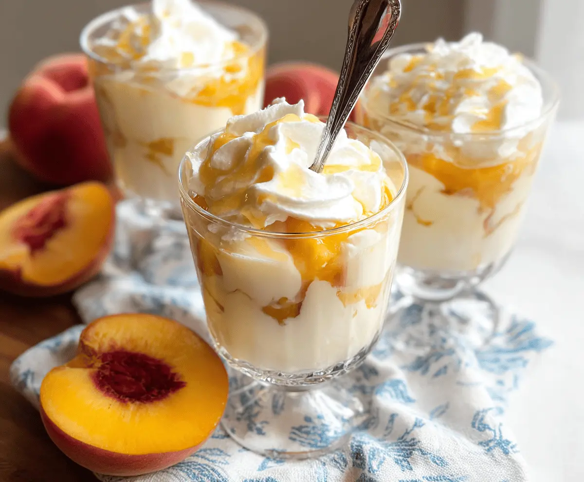 Easy Old Fashioned Peaches and Cream Recipe