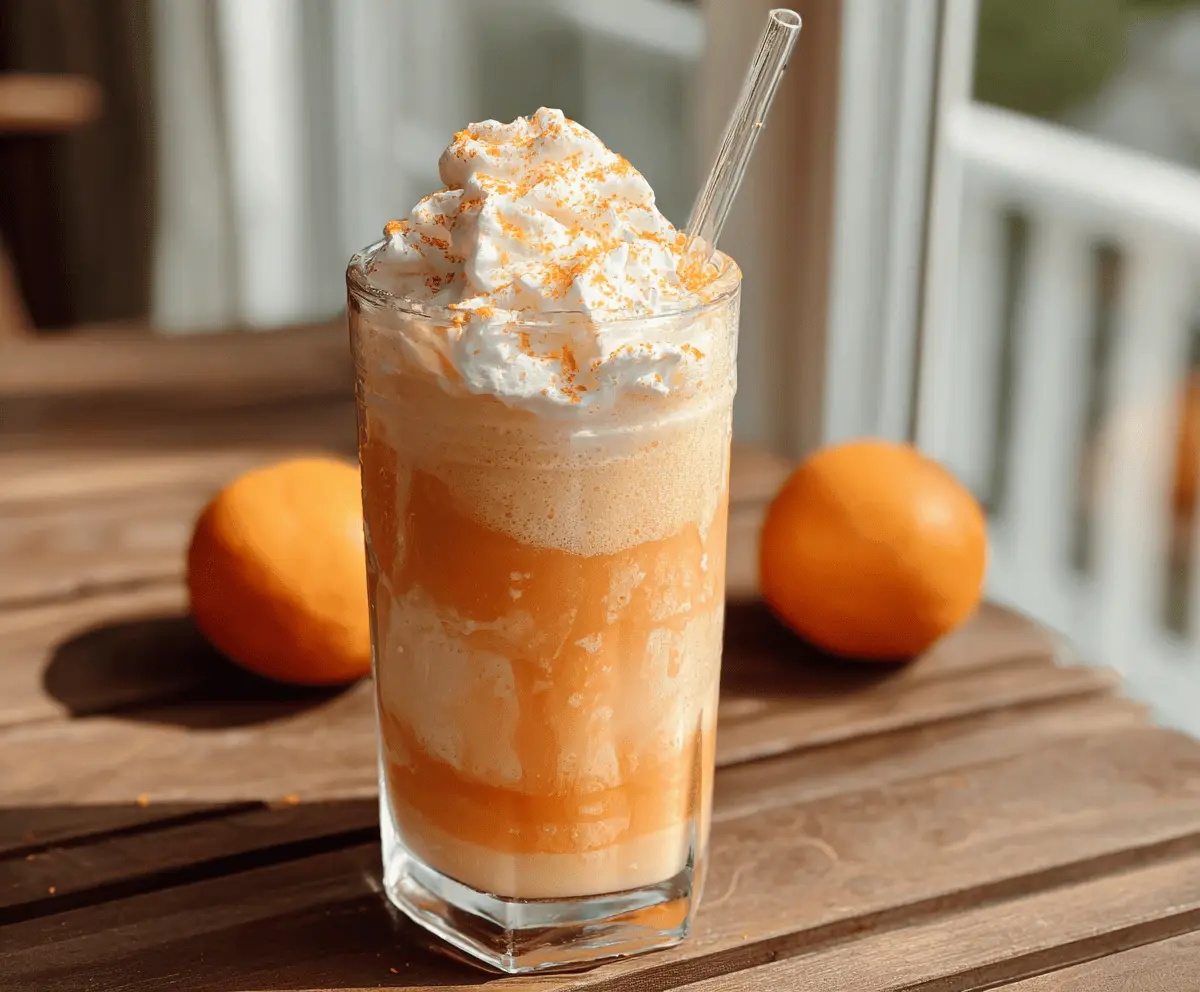 Creamsicle Float Recipe with a Twist