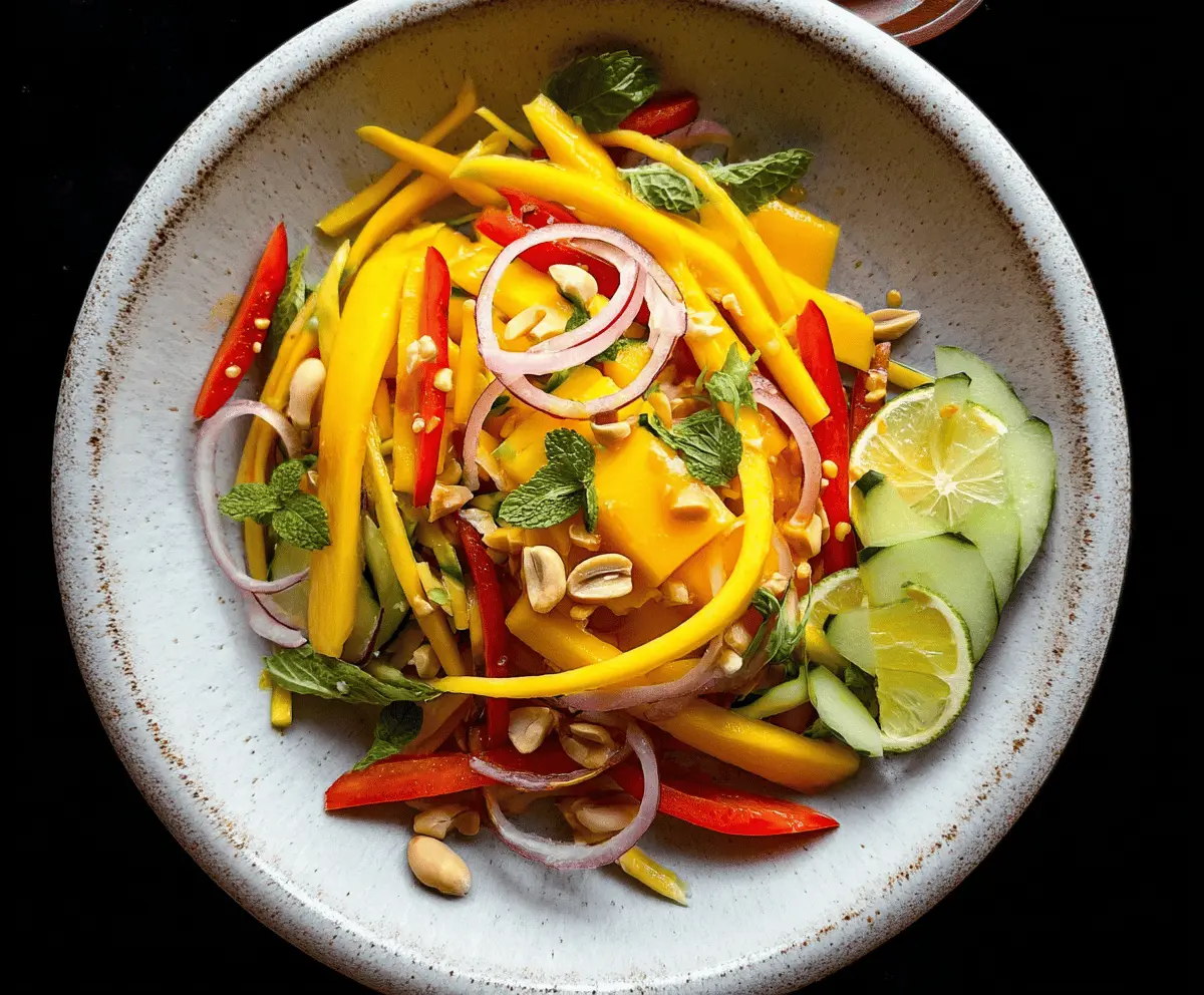 Sweet and Spicy Thai Mango Salad Recipe