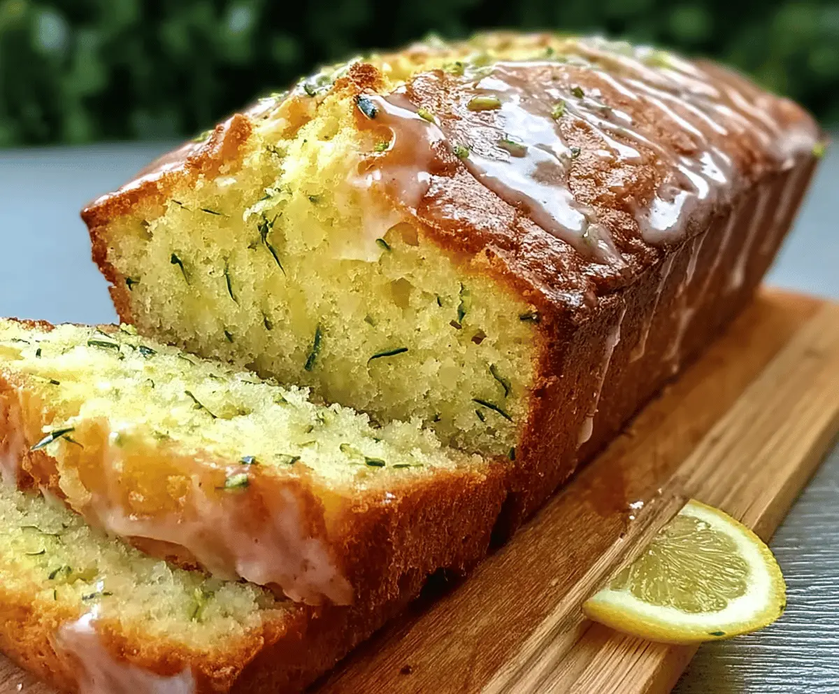 Moist Lemon Zucchini Bread Recipe
