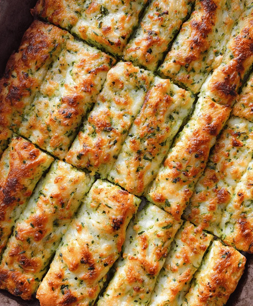 Easy Zucchini Breadsticks Recipe for Beginners