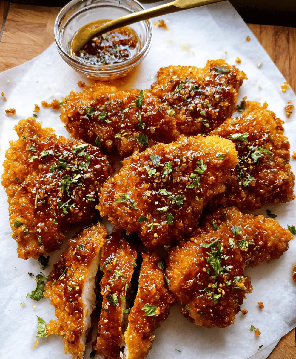 Crispy Baked Hot Honey Chicken Recipe
