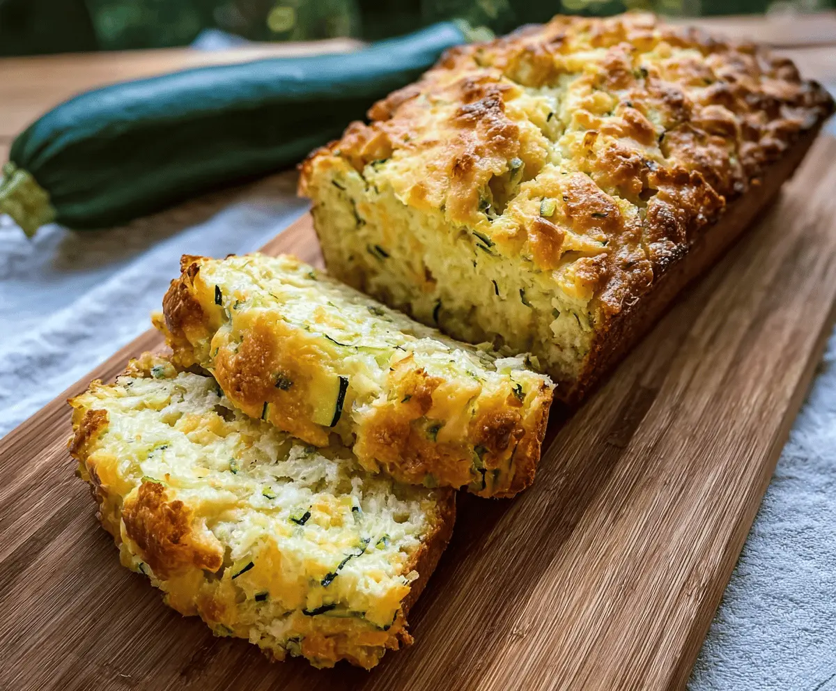 Easy Zucchini Cheese Bread Recipe for Beginners