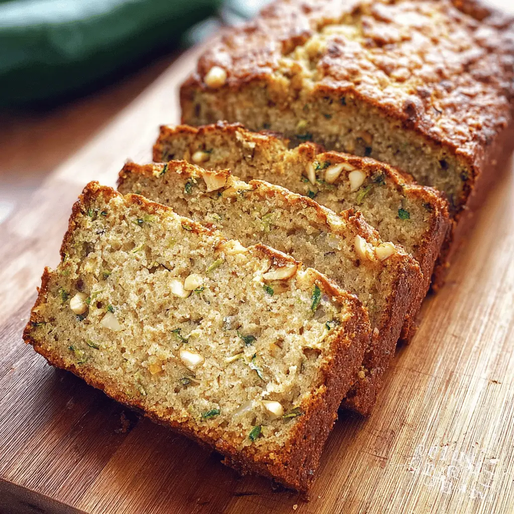 Moist Almond Flour Zucchini Bread Recipe