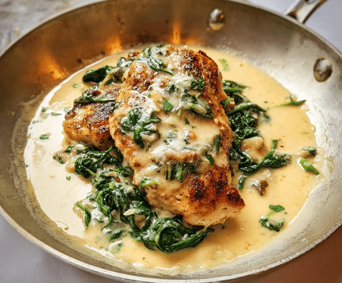 Creamy Chicken Florentine Recipe