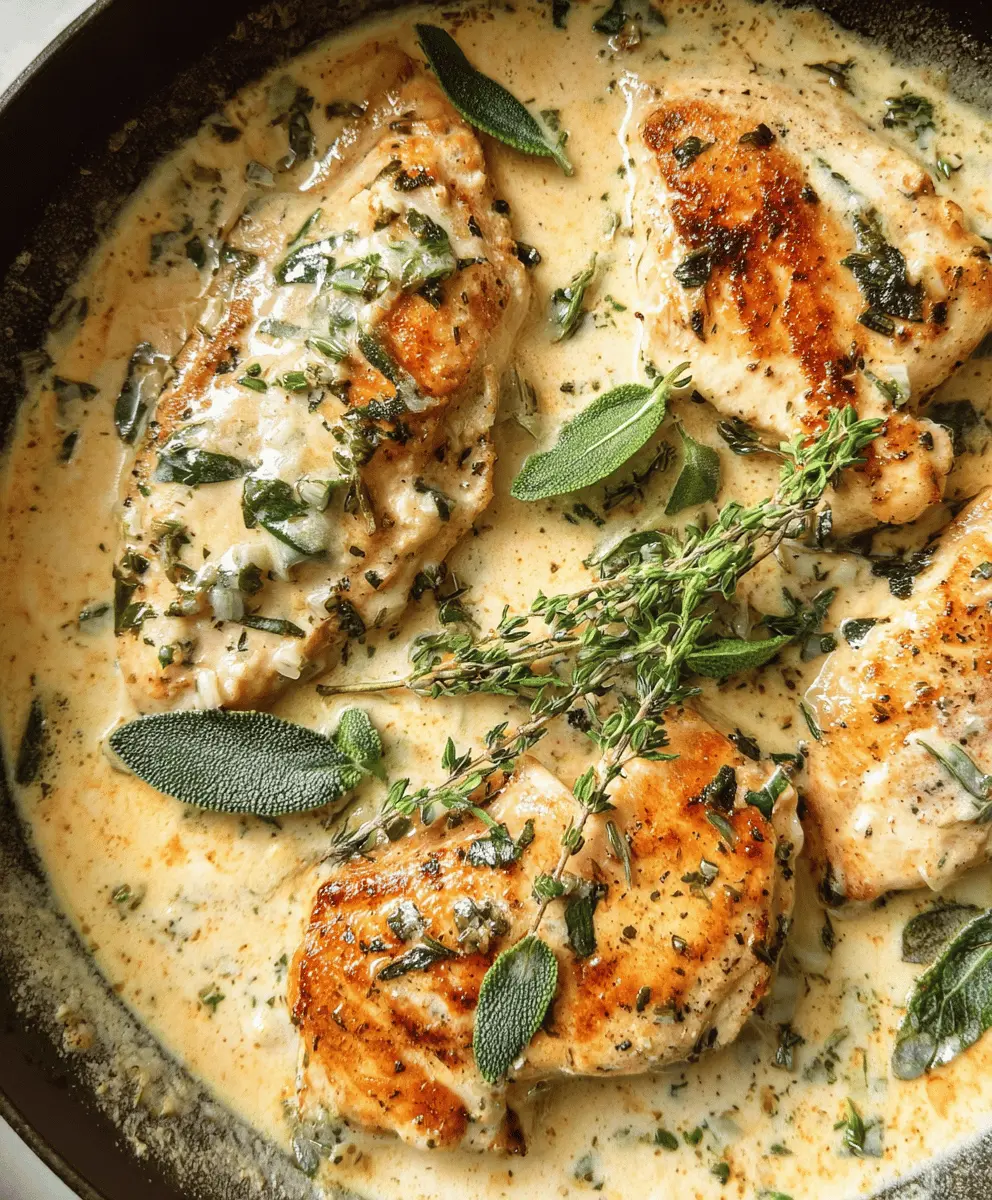 Creamy Herb Chicken Recipe for Dinner