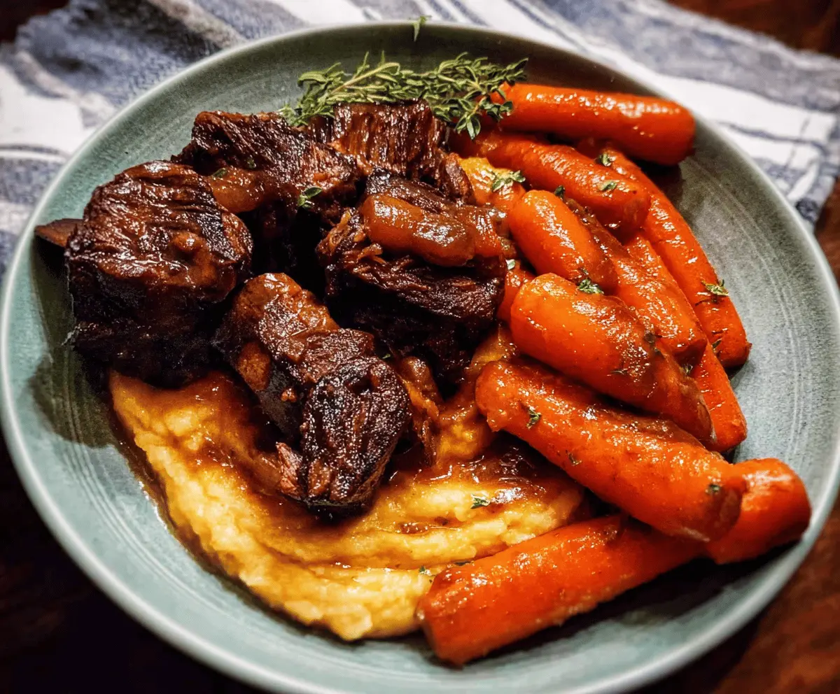 Super Tender Crockpot Beef Short Ribs Recipe