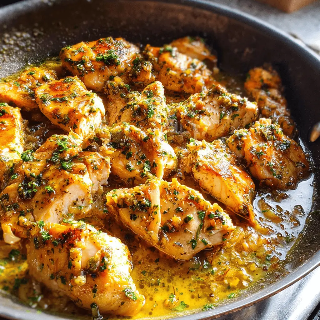 Easy Garlic Butter Chicken Recipe