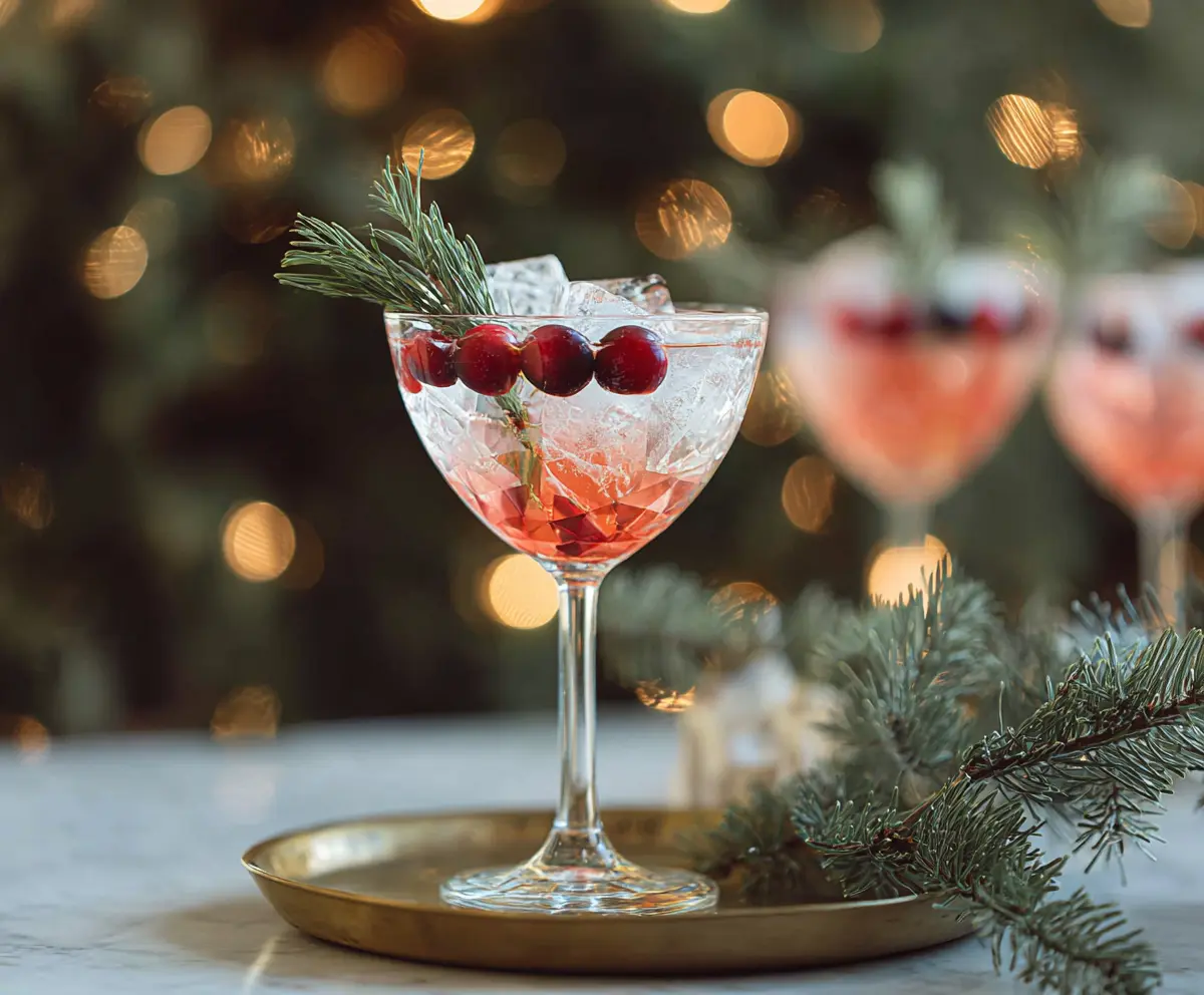 Christmas Vodka Martini
