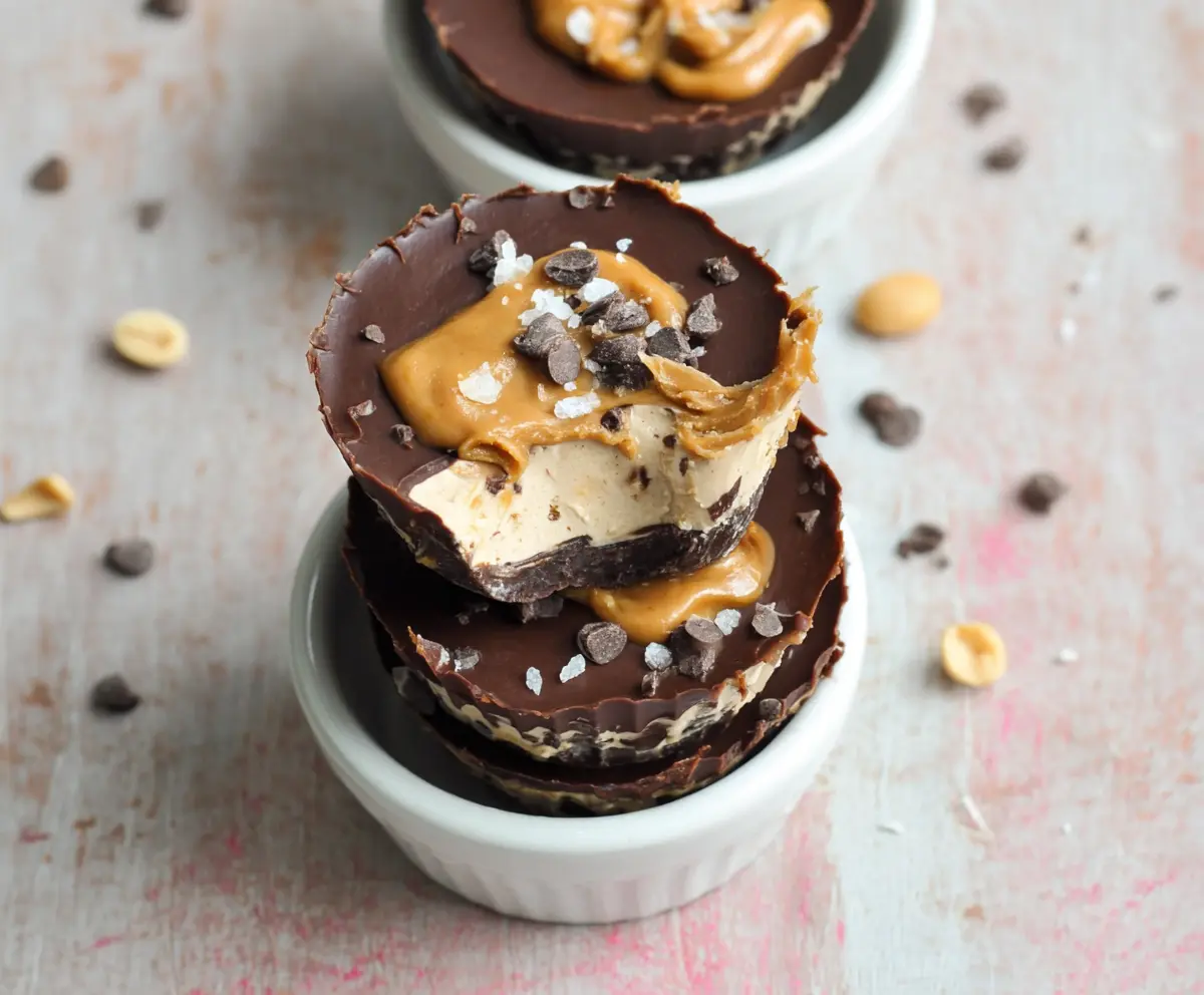 Greek Yogurt Peanut Butter Protein Cups