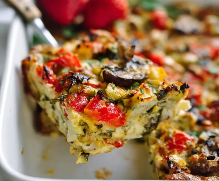 Veggie-Packed Breakfast Casserole