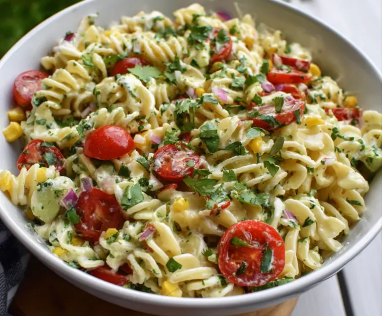 Cilantro Lime Pasta Salad