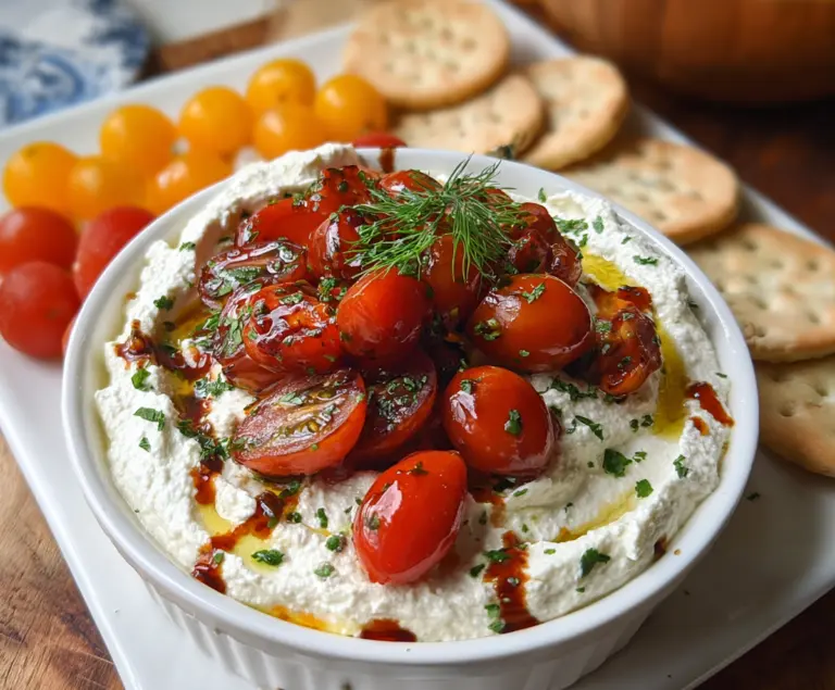 Savory Whipped Cottage Cheese And Tomatoes
