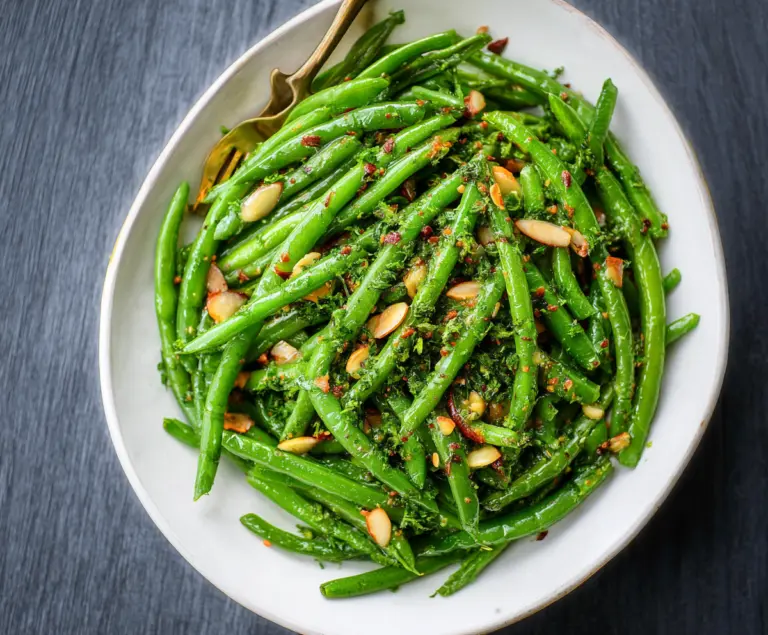 Dijon Green Beans