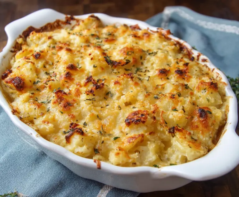 Potatoes Romanoff With Cheese