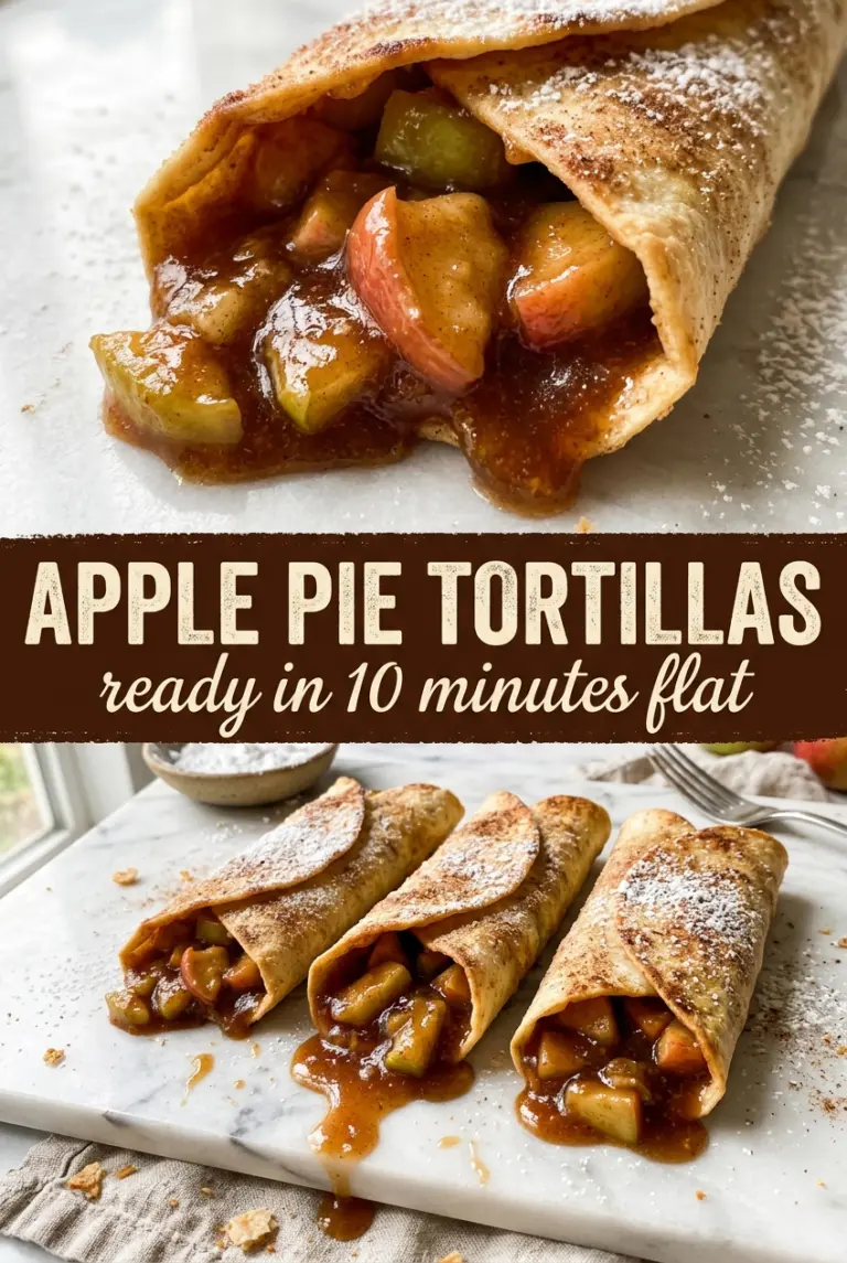 Apple Pie Tortillas