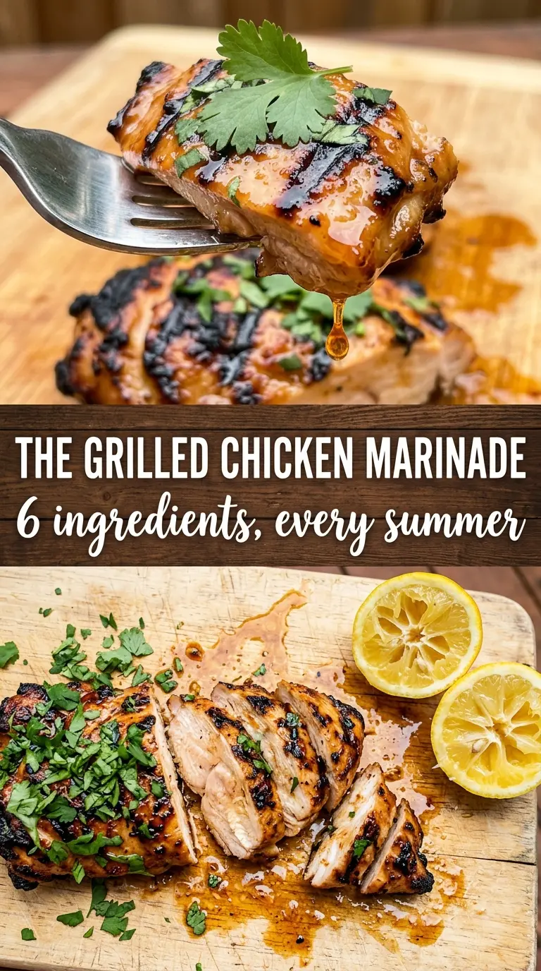 The Best Ever Grilled Chicken Marinade juicy chicken balanced flavors